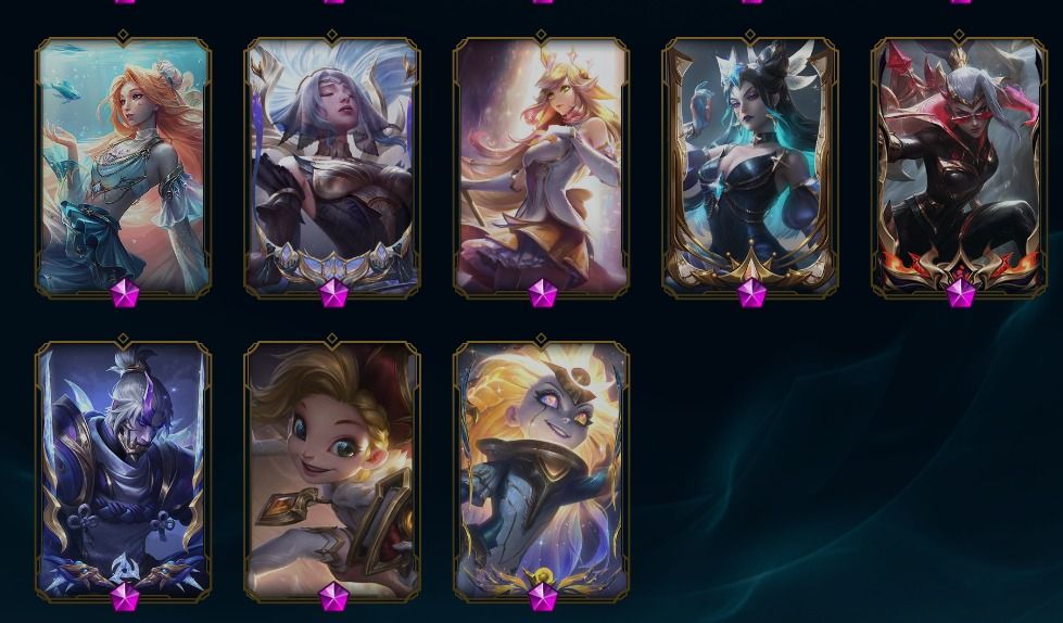 Conta LoL Nvl 706 | 494 Skins | 18 Míticas/Prestígio | 4 Ultimates Lux/Seraphine