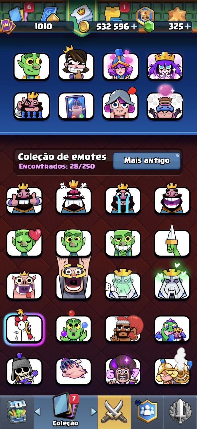 Conta de Clash royale no preçinho pra sair logo 5000+ troféus
