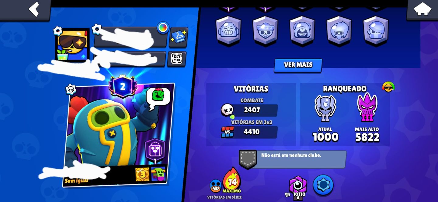 SUPERCELL ID: BRAWL STARS 30K (20 HIPER) + CLASH ROYALE 11.5K FULL CARTAS