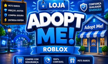 Adopt me pets e poções de montar e voar (Promoção)