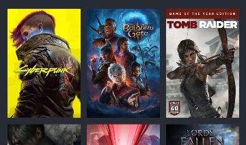 Conta STEAM c/ Baldurs Gate 3, Cyberpunk 77, RE8 e RE4 Remake