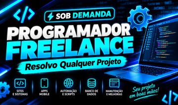 Programador Freelance Sites, Scripts, Automações e Sistemas | Sob Demanda