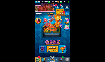 Conta de clash royale 8k troféus
