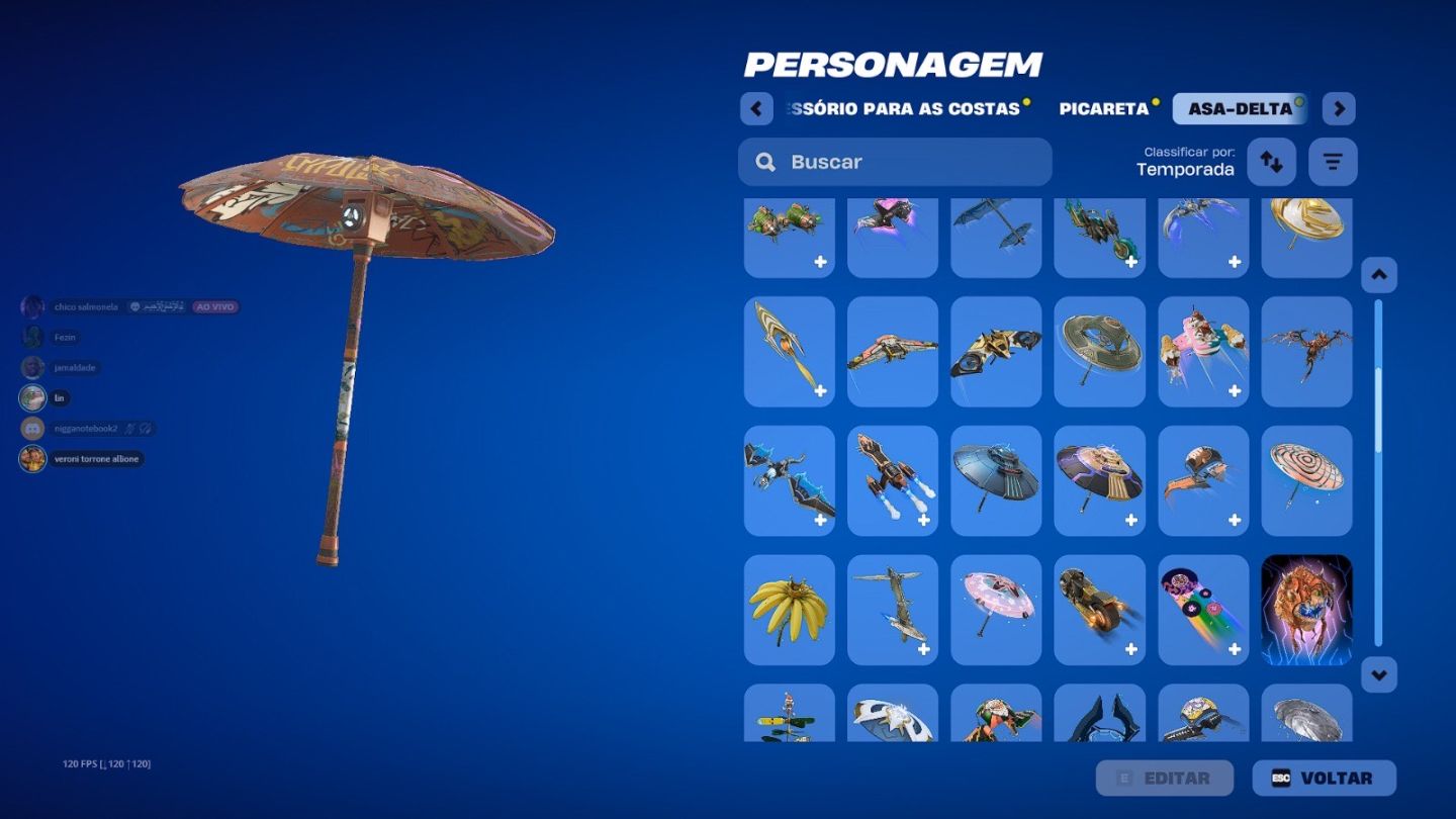 Conta Fortnite OLD, varias skins antigas, PASSE desde a temporada 3