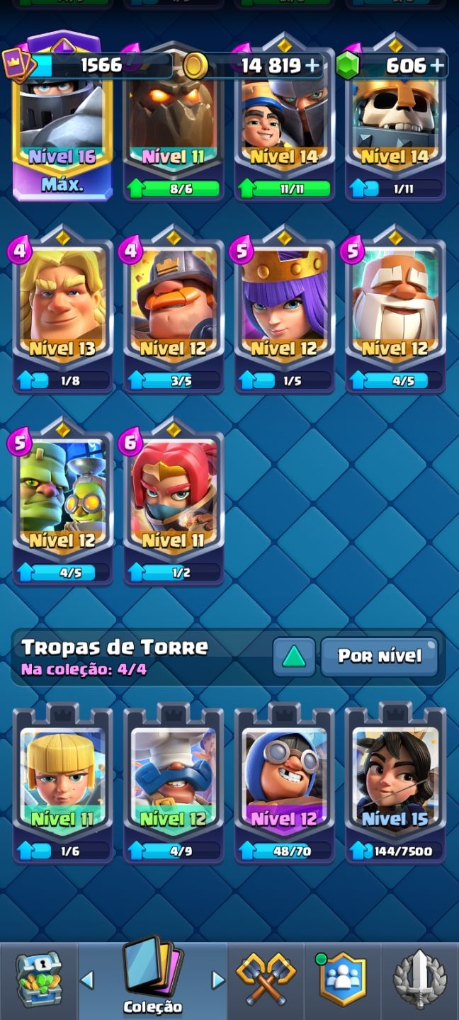 Conta Clash Royale 10478 Troféus ( Conta antiga com emblema de 9 anos )