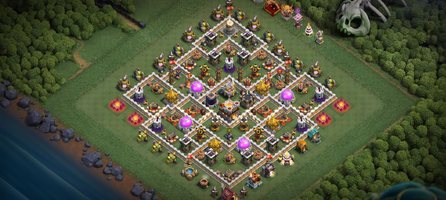 Clash of Clans CV11 com muitas de Skins (FULL ACESSO)