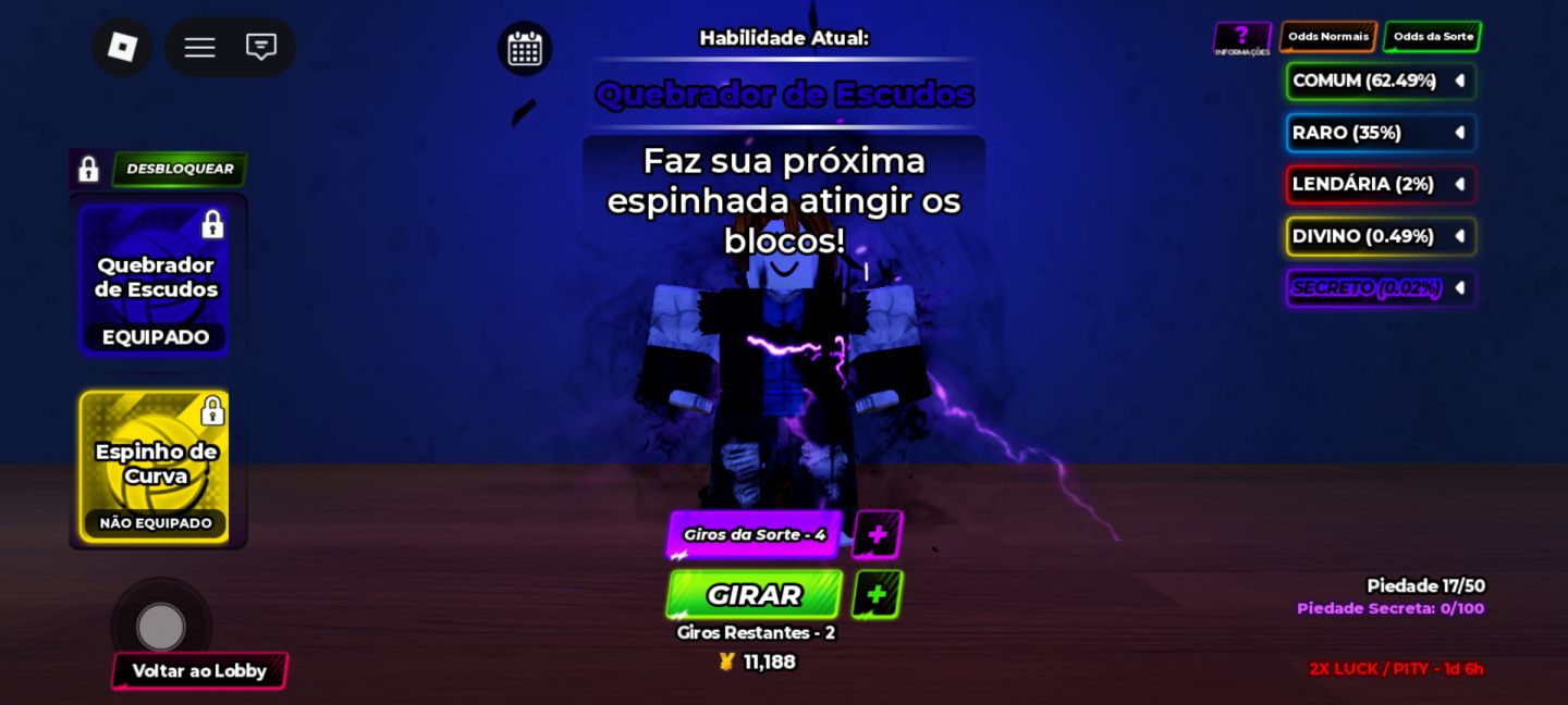 Conta de Roblox Upada em Diversos jogos Basketball zero