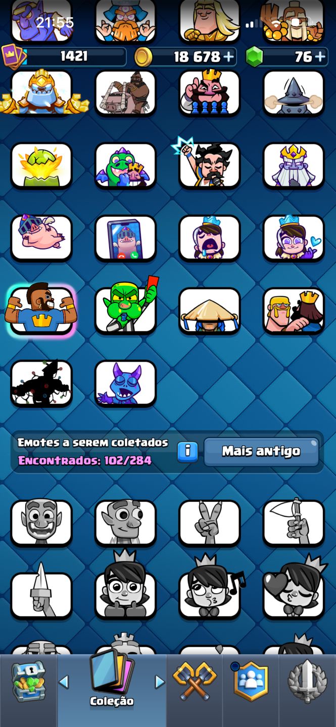 CONTA CLASH ROYALE ARENA 26 (ACEITO OFERTAS)