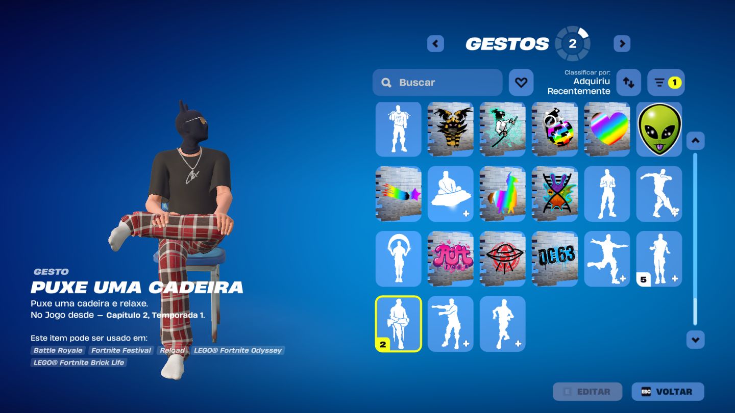 Conta Epic Games Acesso Total+Fortnite Com Skins Top+Mais De 5 Jogos Resgatados