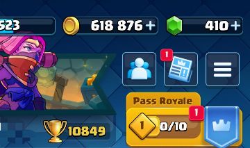 CONTA DE CLASH 121/121, 15 EVOS, DIVERSOS EMOTES