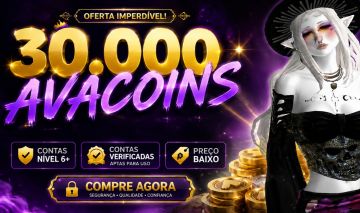 [MENOR PREÇO] 30.000 AVACOINS | CONTA FAKE | AVAKIN LIFE