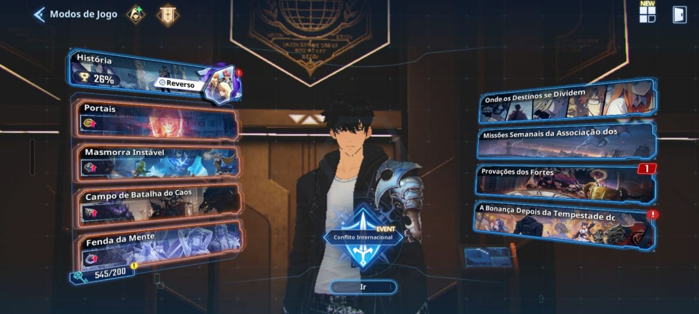 CONTA SOLO LEVELING: ARISE - TOP TIER