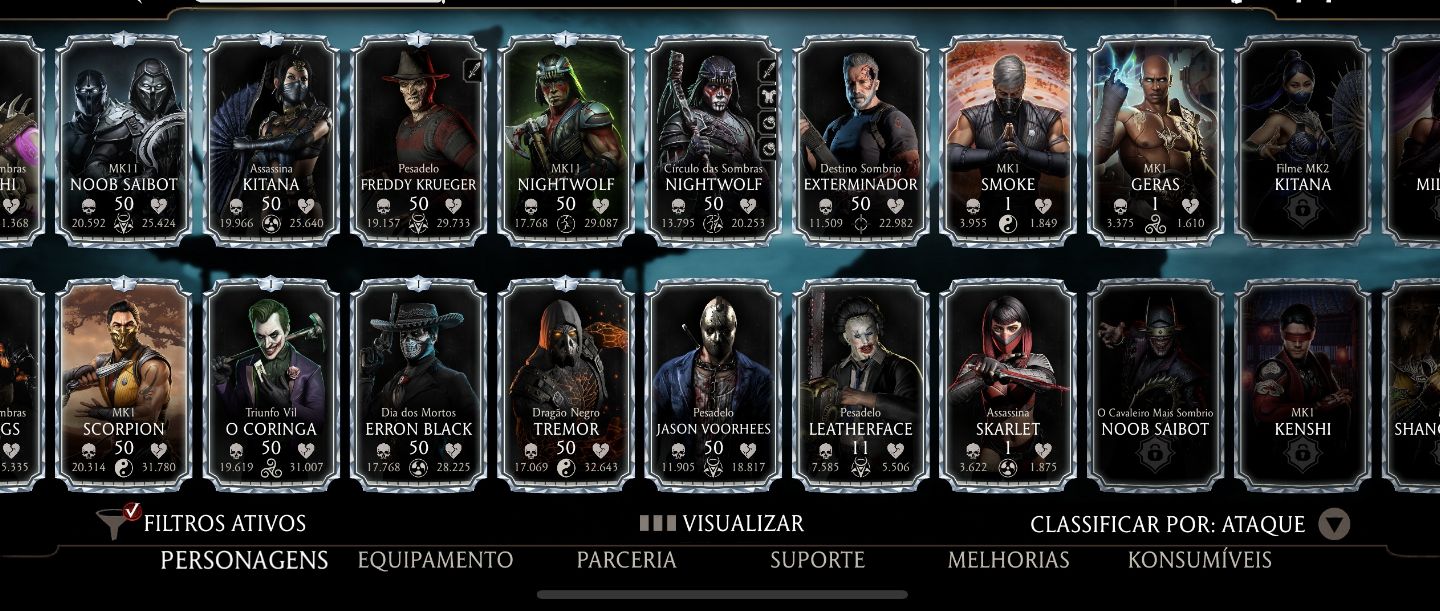 Mortal Kombat Mobile Conta Pro (IOS)