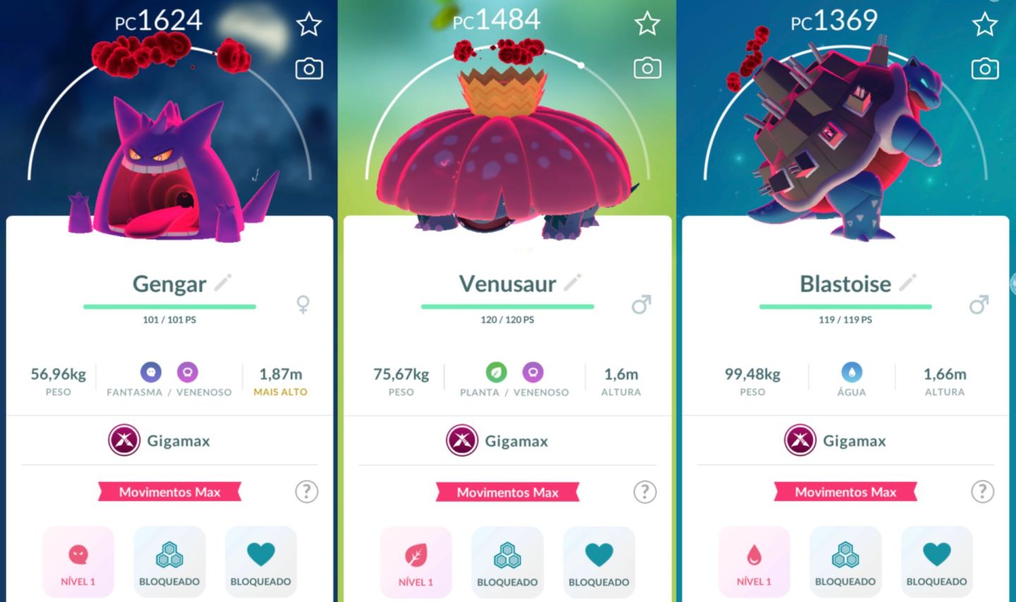 CONTA POKÉMON GO LEVEL 52 | 69 LENDÁRIOS | 47 BRILHANTES
