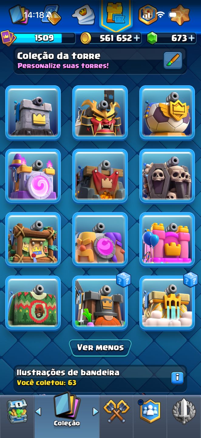 Conta clash Royale 10k troféus e 9 anos de conta