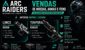 [PRØMØÇÃØ] ARC Raiders | Armas | Itens | Moedas | recursos