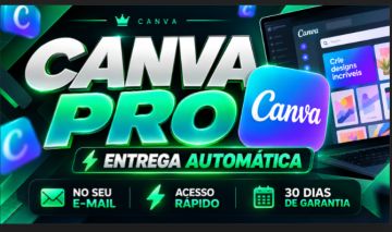 Canva Pro+ 30 Dias Mensaiss - entrega automática