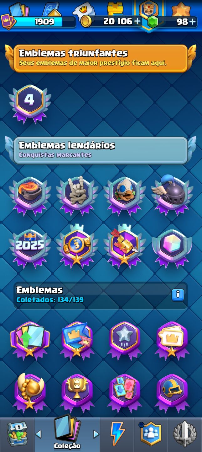 CONTA CLASH ROYLE UPADA! PREÇO A BAIXO PRA SAIR HJ!