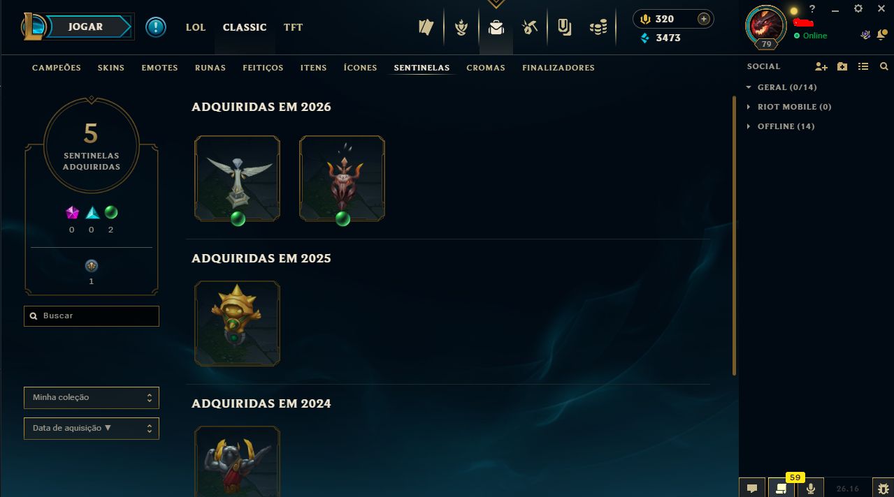 CONTA DIAMANTE 2 (MMR MESTRE, UPADA DO 0, DEUS-REI DARIUS, RIVEN PACTO QUEBRADO)