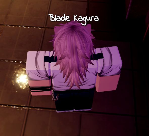 Conta Gakuran com rosto lendário e cabelo rosa de sakura