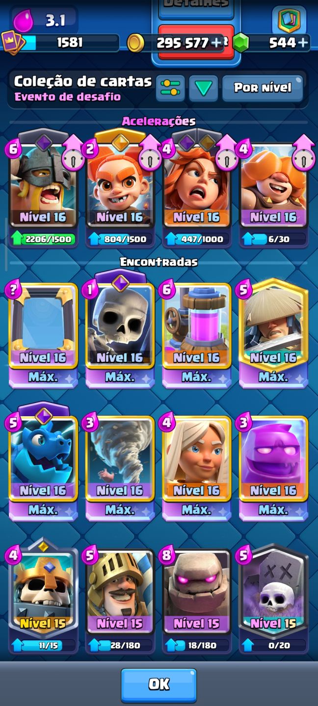 Clash Royale maior campeão 14k de troféus emotes raros