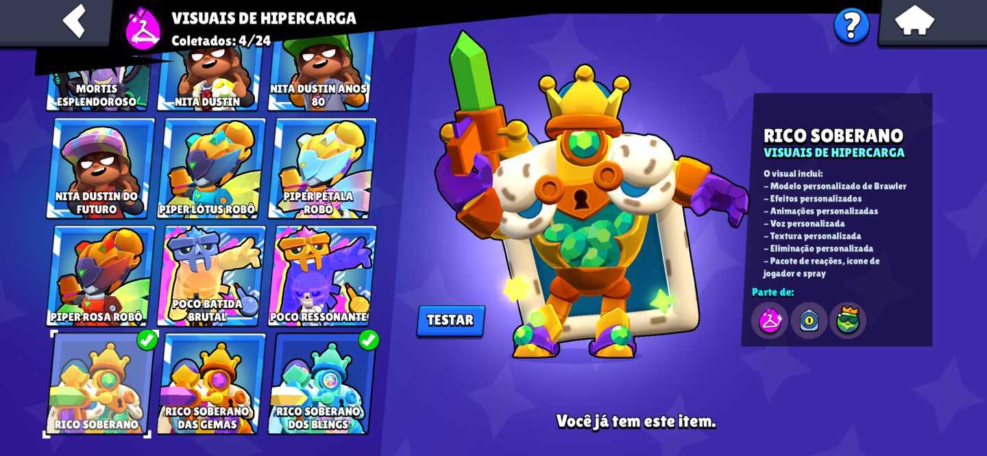 Conta com 116k brawl stars