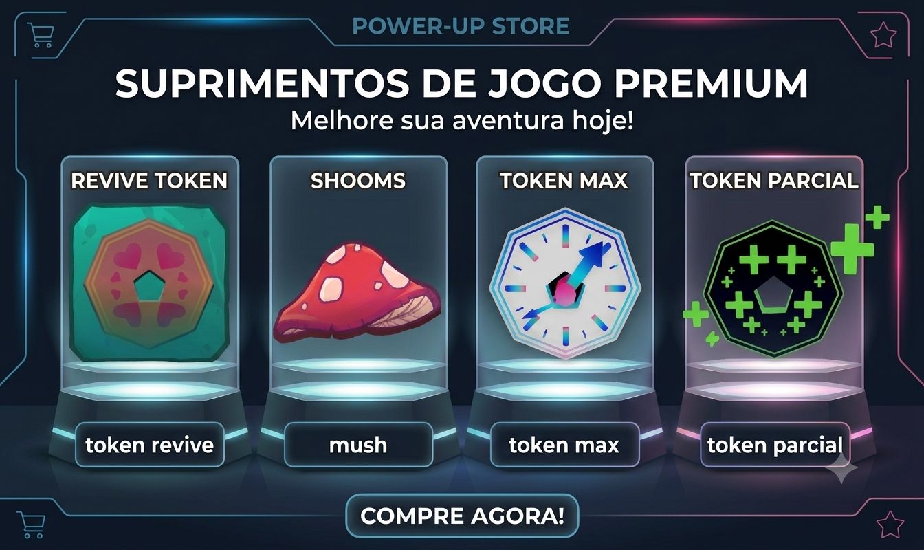 Mush e Tokens Sonaria Melhor Preço