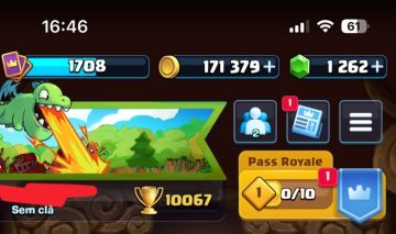 CONTA CLASH ROYALE 10K MUITO RECHEADA!!!!