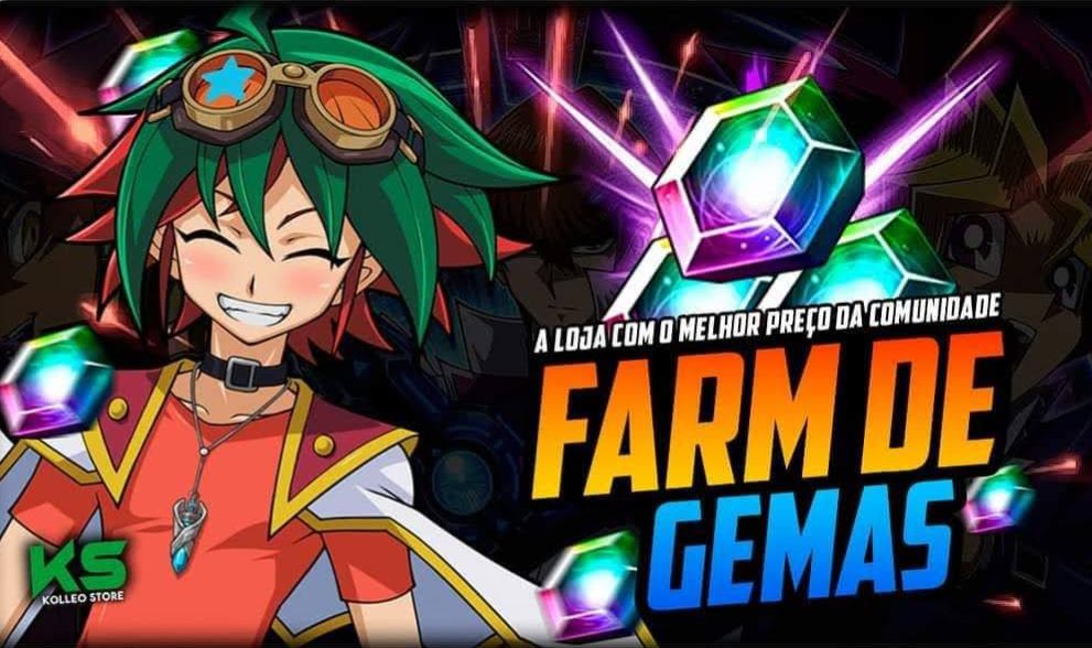 Farm de Gemas - Duel Links