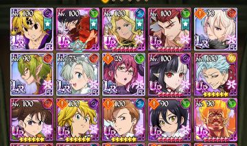 Conta 7ds Grande Cross com Meliodas Nêmesis e 500 dimas