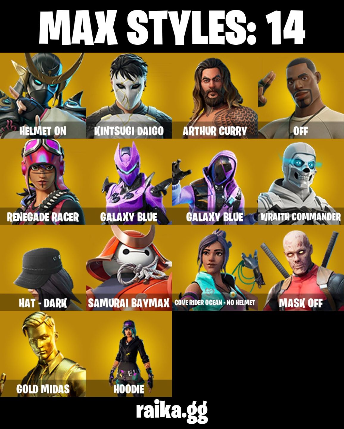 CONTA FORTNITE COM 60 SKINS GOLD MIDAS/DEADPOOL/FADE/SKYE/BRUTUS/OCEAN