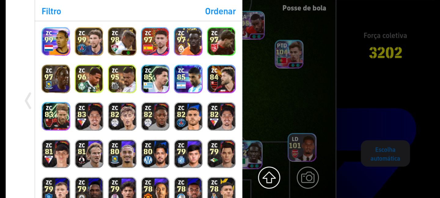 CONTA DE EFOOTBALL COMPLETA! 3200+