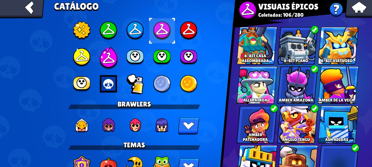Conta de Brawl Stars + Clash à venda com itens limitados e raridade de 2020/2021