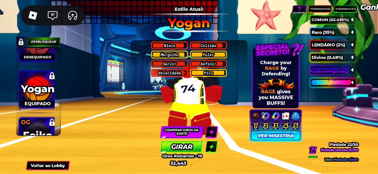 Conta de Haikyuu Legends com 3 OGs e muito mais
