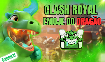 CLASH ROYALE Emoji do Dragão - [ENTREGA AUTOMATICA]