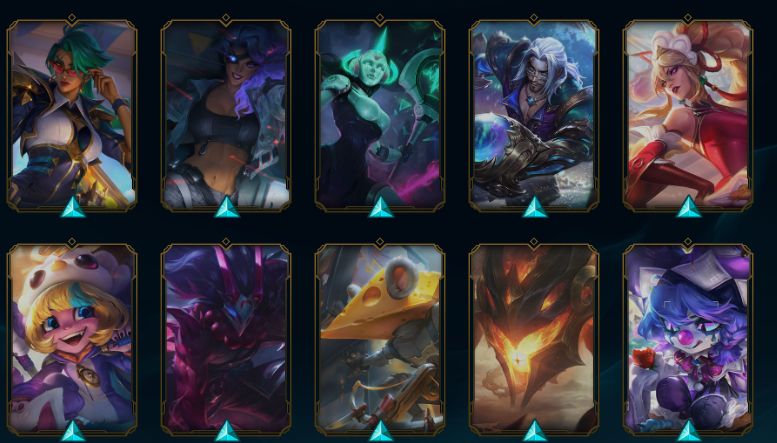 Conta da RIOT com 3000 reais gastos, incluindo viego reinado spectral extra