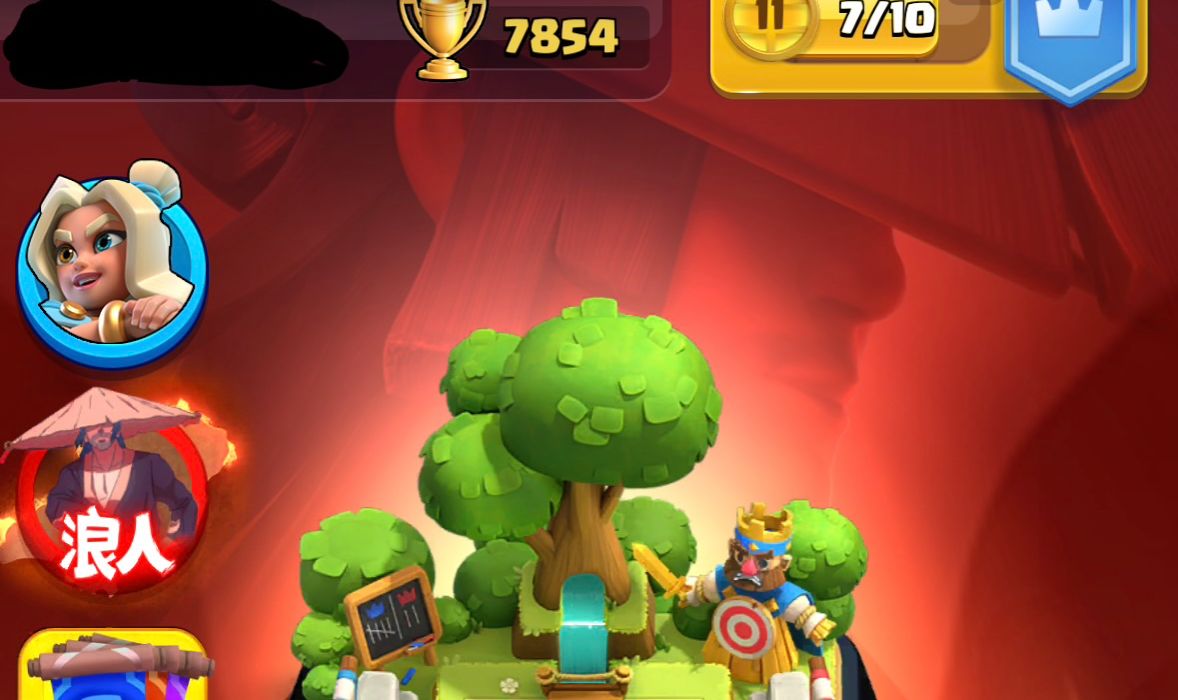 Conta de Clash Royale upada com 4 anos