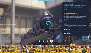 Overwatch 700 horas muito barato 21k de credito + 100 skins lendarias