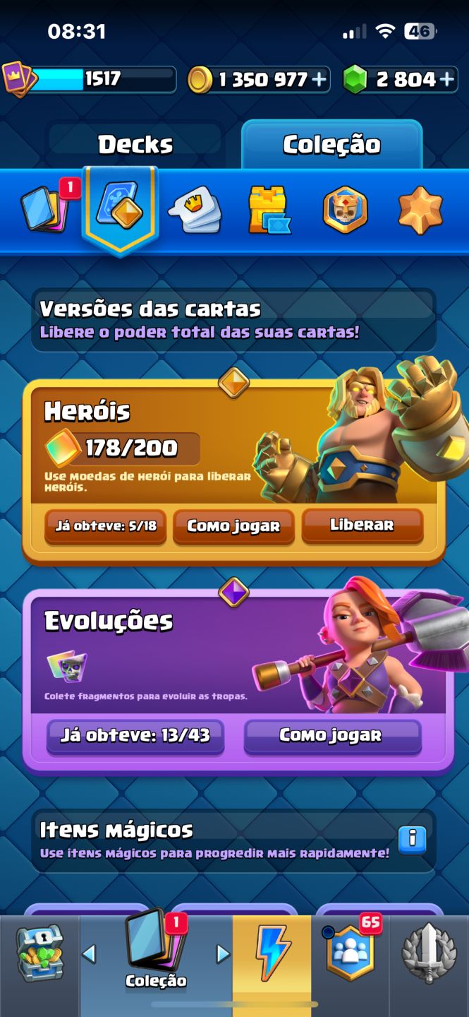 CONTA CLASH ROYALE + BRAWL STARS,2 conta no mesmo supercell ID