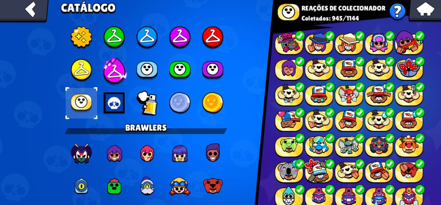 Conta de Brawl stars mestre 3 rara