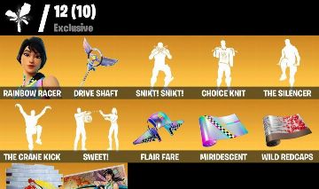 47 Skins | Rainbow Racer | Mariposa | Santa Dogg | Oscar | Antonia
