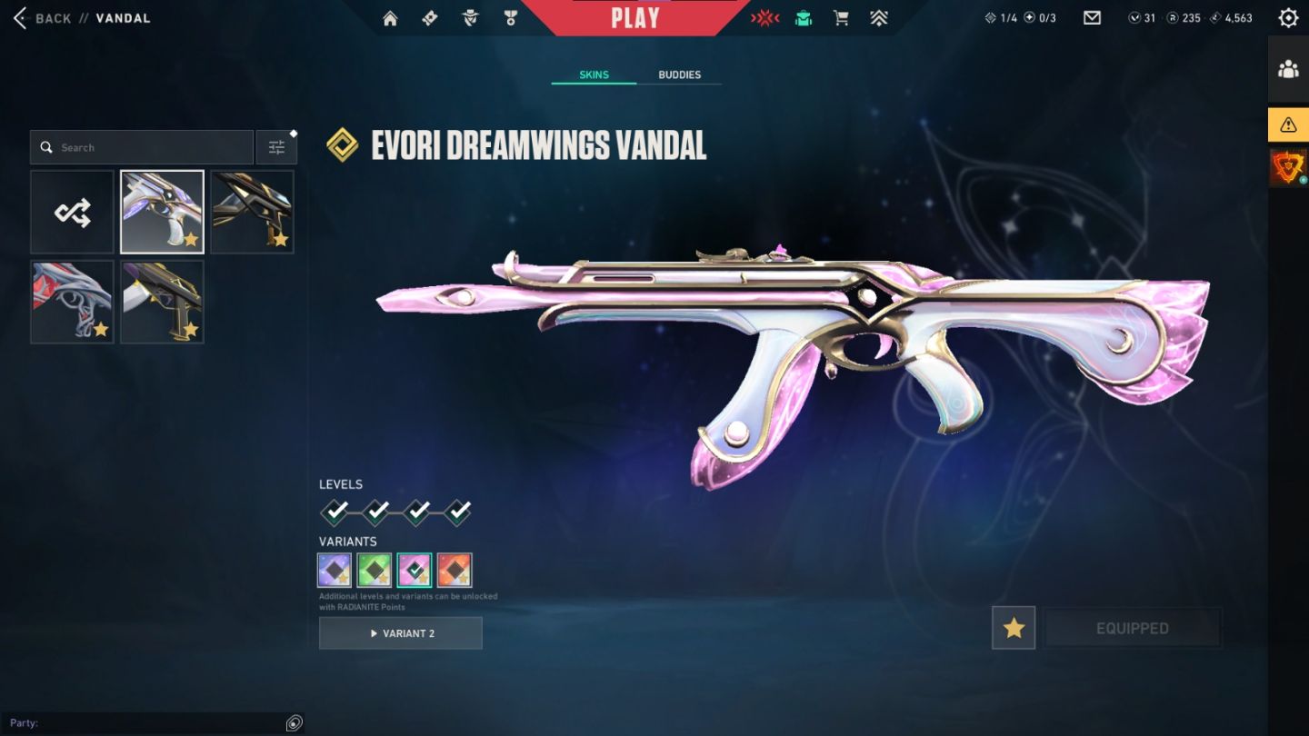 Conta de Valorant com Varias Skins | Skins Champions