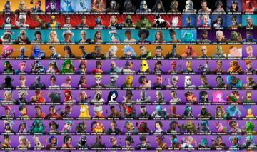 CONTA FORTNITE COM GLOW