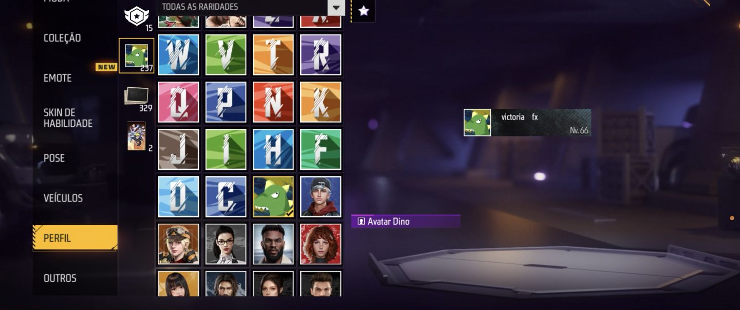 Conta FF Antiga Lvl 66 Com Angelical Azul E Skins Naruto
