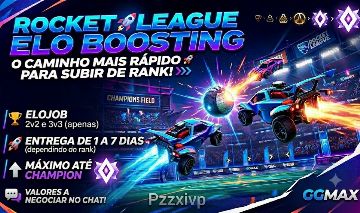 ELO BOOST ROCKET LEAGUE | Rápido, Seguro e Sem Stress | Até Champion