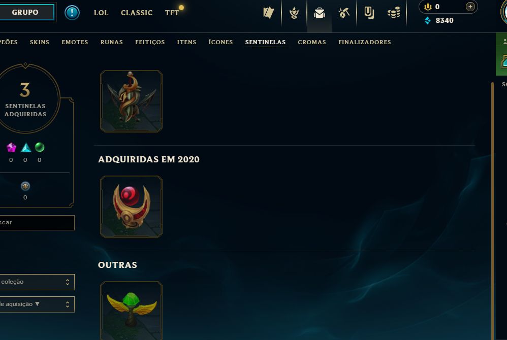 Conta lv 42 c/12skins smurf