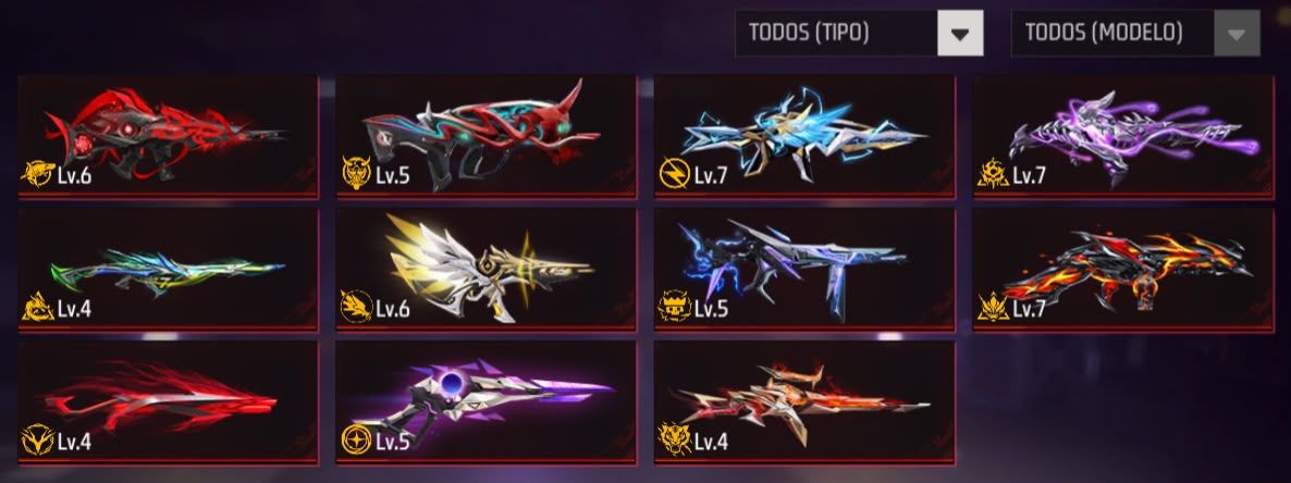 Conta Free Fire com Primeiro Passe, 900+ Peitorais Prime 8, Tropa de Exploração