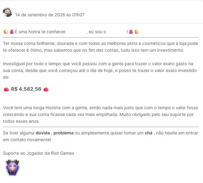 CONTA DE LOL DE 2015 COM 346 SKINS + CONTA VALORANT DE BRINDE!