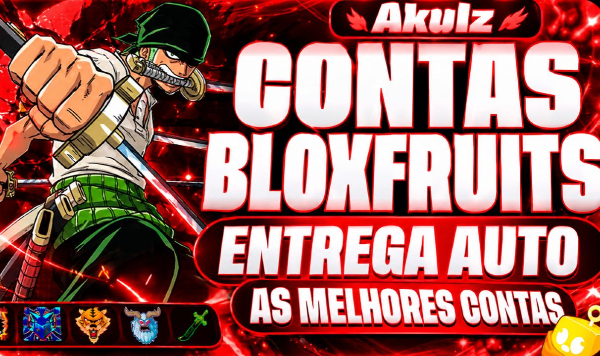 (PROMOÇÃO) CONTAS BLOX FRUITS | LVL 2800 | GODHUMAN | FRUTAS