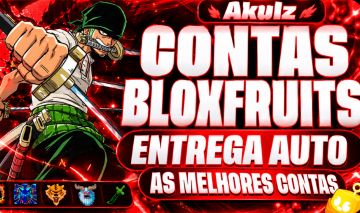 (PROMOÇÃO) CONTAS BLOX FRUITS | LVL 2800 | GODHUMAN | FRUTAS
